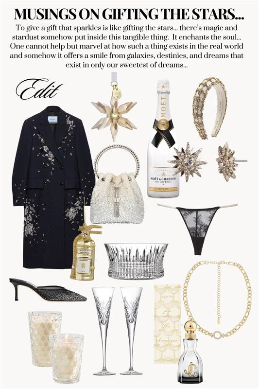 To give a gift that sparkles is like gifting the stars… there’s magic and stardust somehow put inside this tangible thing. It enchants the soul… One cannot help but marvel at how such a thing exists in the real world and somehow it offers a smile from galaxies, destinies, and dreams that exist in only our sweetest of dreams…

 

 

#LTKGiftGuide #LTKHoliday #LTKBeauty