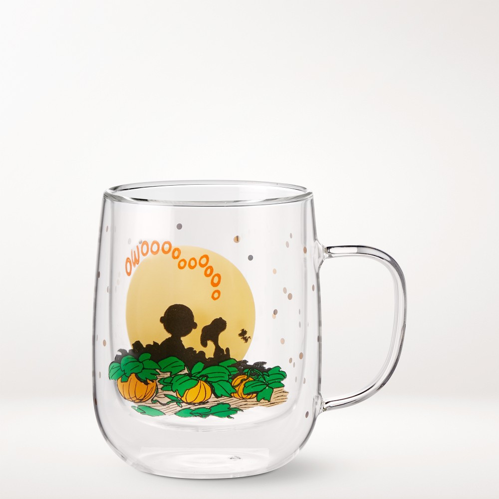PEANUTS\u2122 x Williams Sonoma The Great Pumpkin Double-Wall Mugs | Williams-Sonoma