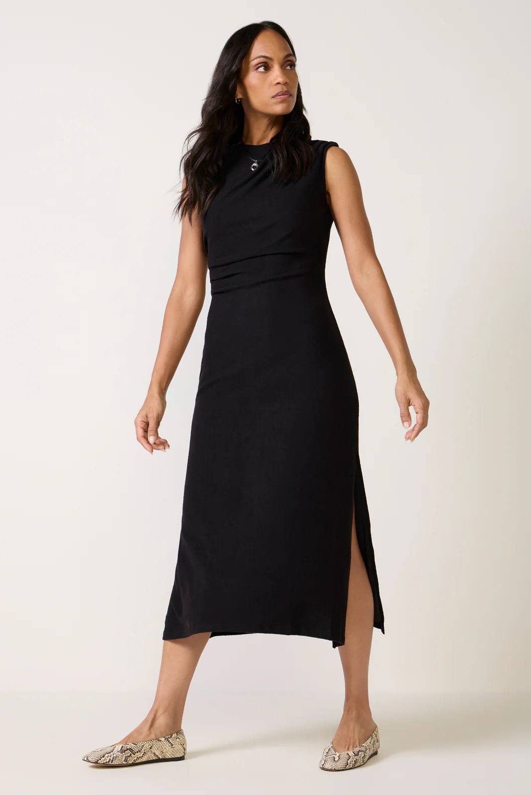Draped Aline Dress | Evereve