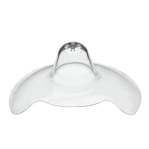 Medela Contact Nipple Shield for Breastfeeding, Large 24mm Nippleshield, For Latch Difficulties or Flat or Inverted Nipples, Made Without BPA | Amazon (US)