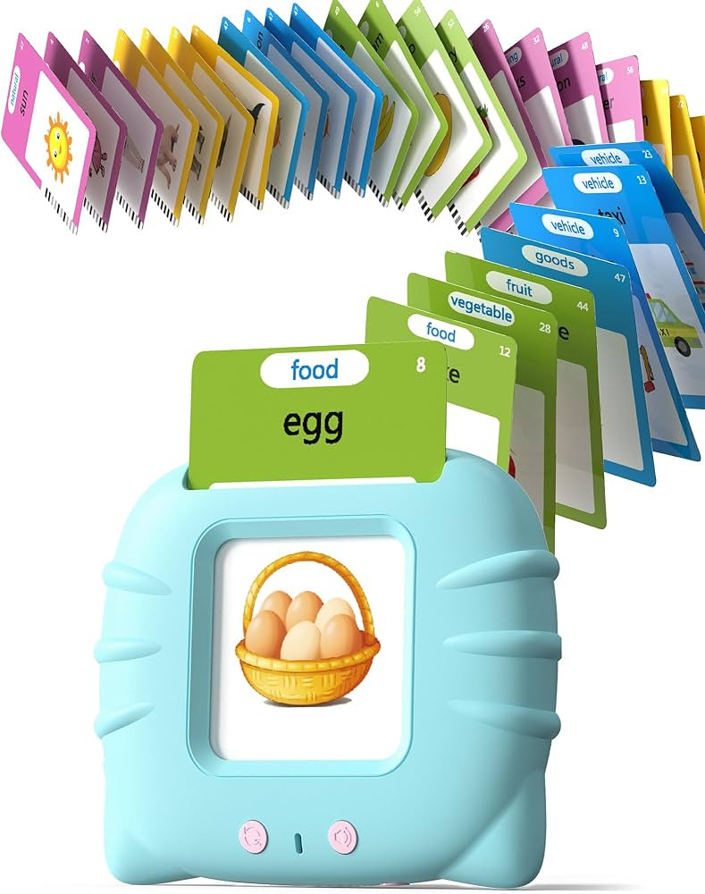 Talking Flash Cards for Toddler 1 2 3 4 Year Olds, Language Learning Toys, Pocket Speech Therapy ... | Amazon (US)