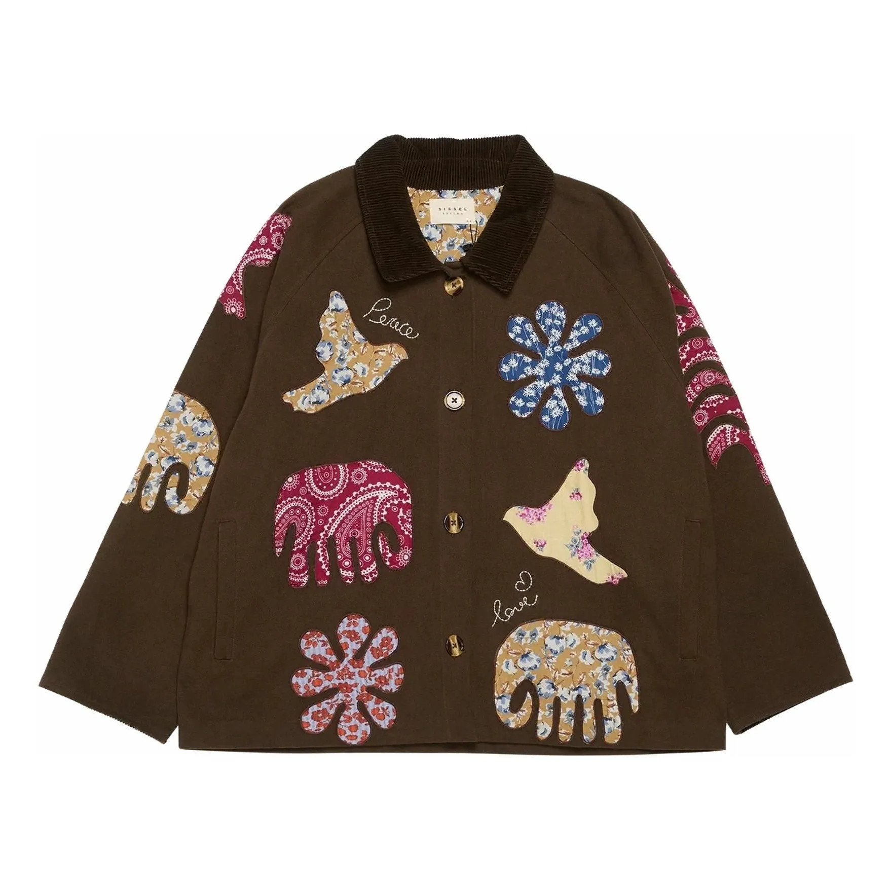 Lillibeth Organic Cotton Jacket - Children's Collection | Brown | Smallable
