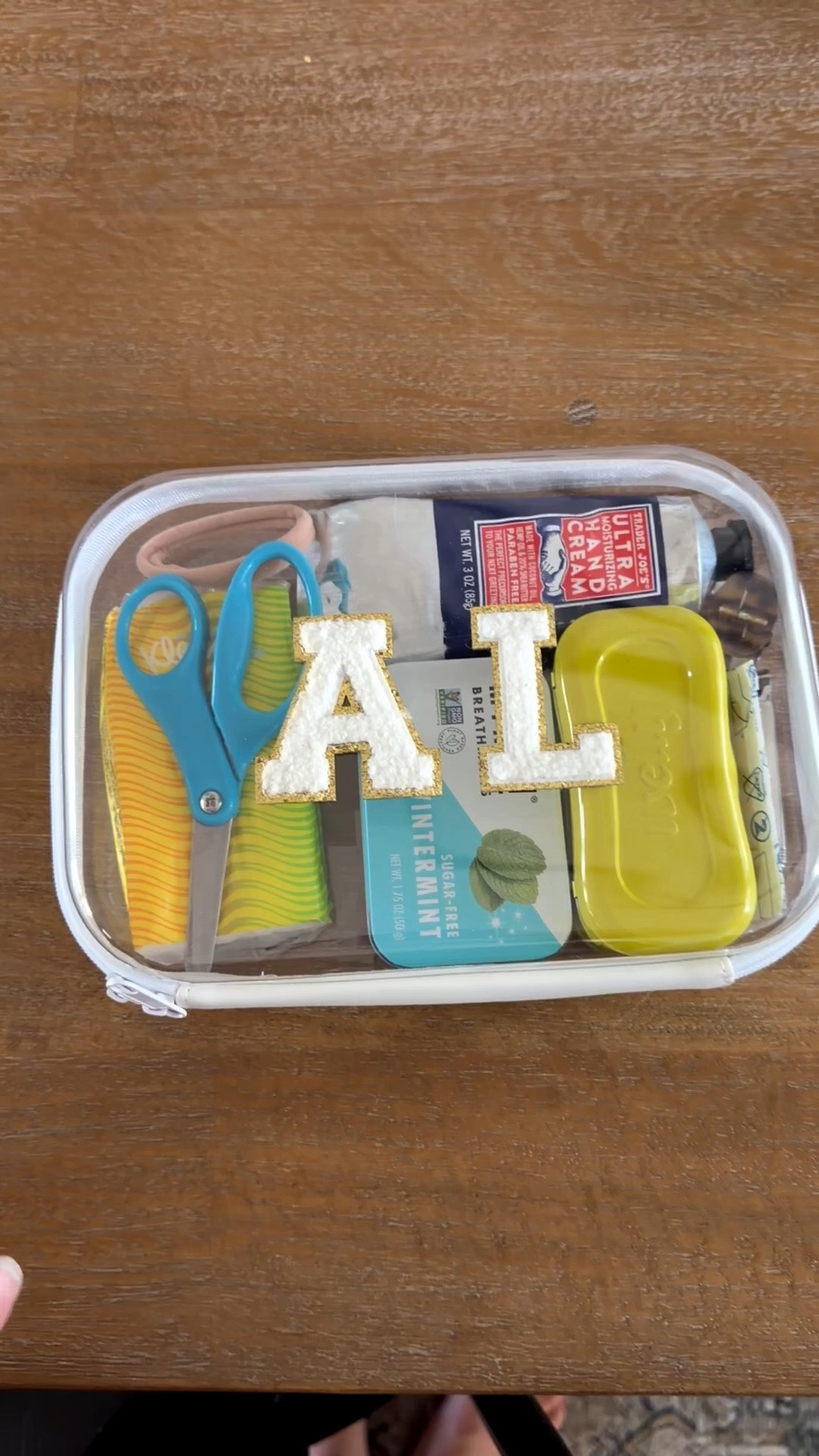 Grabbed one of these clear cases at Target (under $5!) and am using it to keep in my car for all the little essentials I need as a mom! 

This would be great for a tween/teen to decorate for school and store their supplies or for storing kid items during travel. I love how easy it is to see everything! They offer a larger size as well.

#LTKmomlife #LTKKids #LTKTravel
