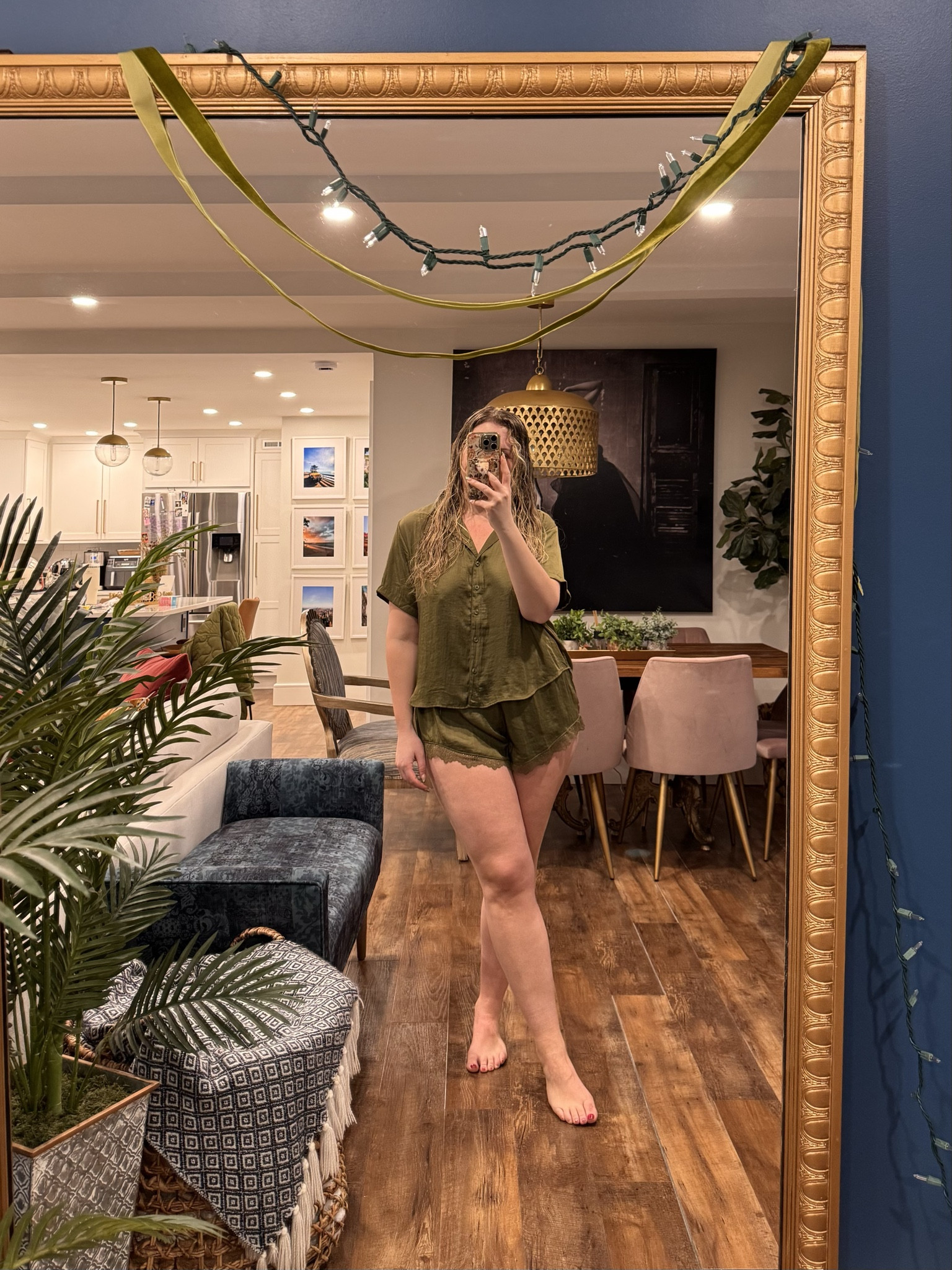 The cutest pajamas! All reviews said to size up 2 sizes, but sizing up one size is plenty. I'm wearing an XL. Would be a really cute easter girl for teenage girls too. easter basket ideas 

 #LTKmorningroutine #LTKOver40 #LTKMidsize