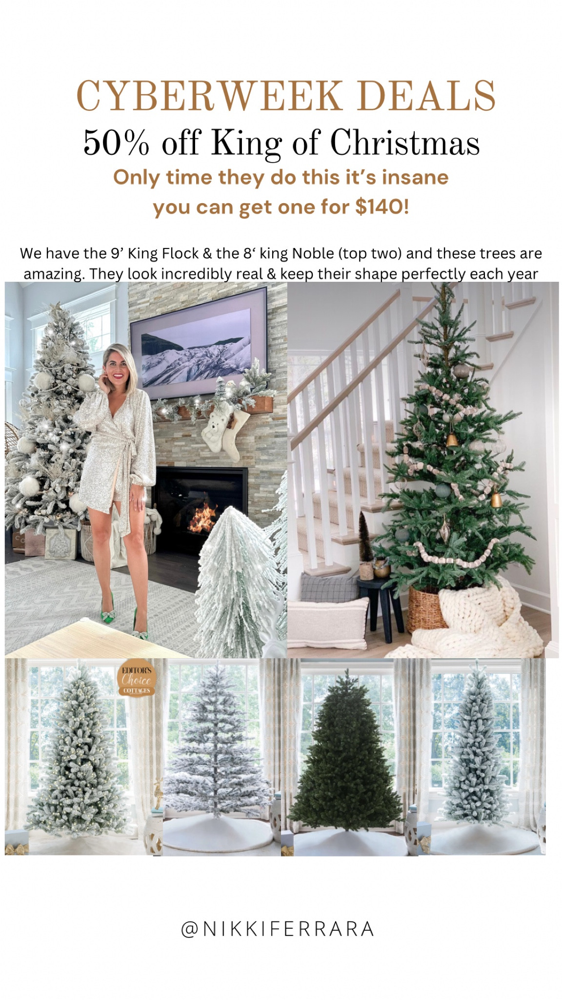 50% off KING OF CHRISTMAS TREES their biggest winter SALE! Starting at $140🎄✨🪩

Christmas tree, boho Christmas, flocked ornaments, fur ornaments, wooden garland, wooden tree garland, flocked tree, flocked garland, flocked Christmas tree, flocked, disco ball, disco ball Santa, disco ball Christmas ornaments, mirrored Christmas ornamemts, disco ball garland Garland, bells, stocking, faux garland, faux Christmas garland, Norfolk pine, pine garland, Christmas garland, Christmas bells, ceramic trees, ceramic Christmas trees , boho Christmas, boho decor, boho chromas decor, reindeer, black Christmas decor, wooden ornaments, wooden Christmas decor, felt render, white reindeer, reindeer Christmas decor, faux tree, Sale Amazon, cyberweek, prime, Amazon Christmas, Amazon holiday, stockings, white stockings, fur stockings, bell garland, wreath with velvet bow, rust bow, Christmas bow, gold candle stick holders Sale #LTKHoliday

#LTKHoliday #LTKGiftGuide #LTKCyberWeek