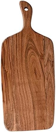 Webhushi's BWSPB002 Large Wooden Serving Board, Cutting Board (for Pizza, Fruit, Vegetables, Chee... | Amazon (US)