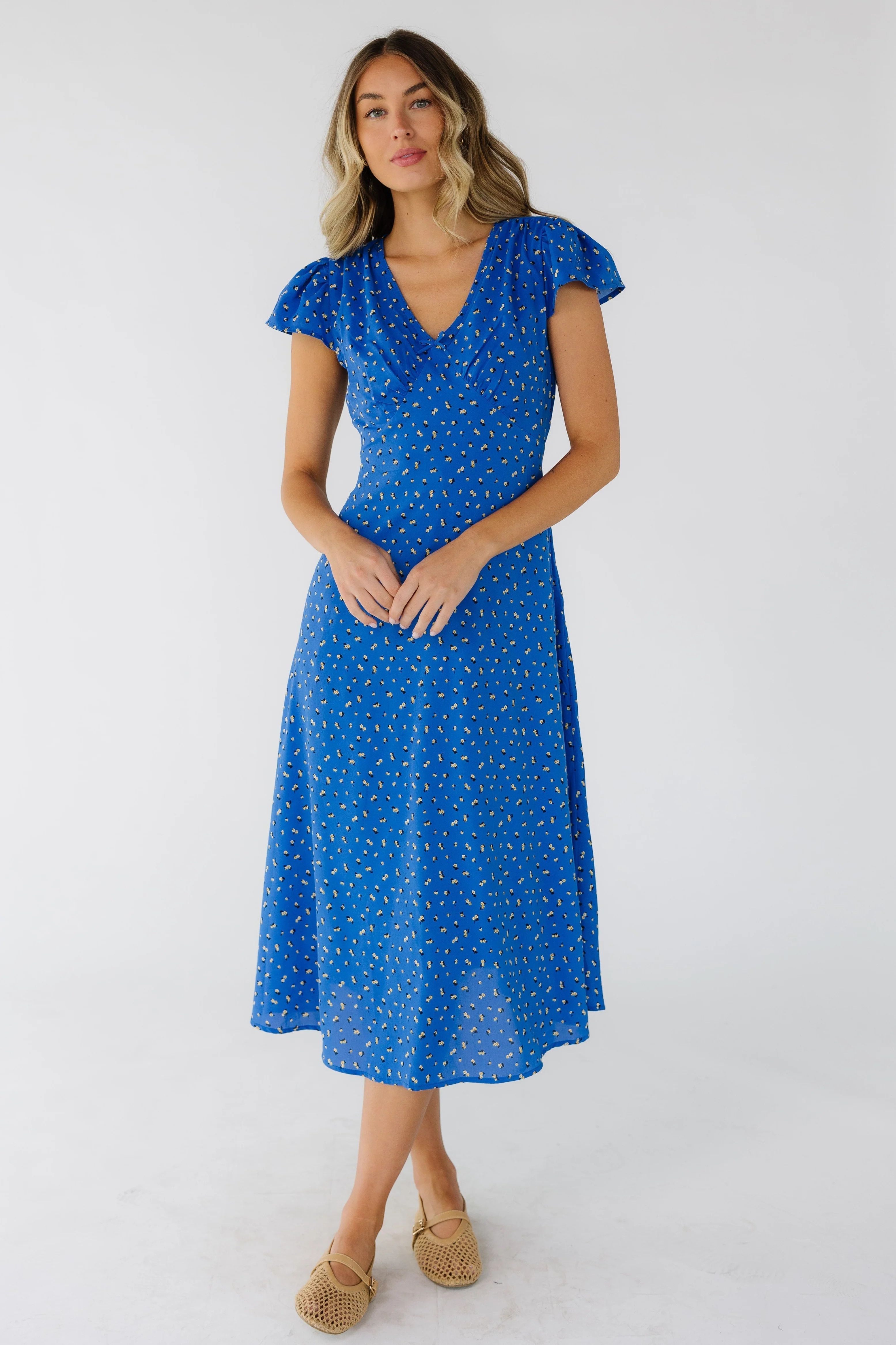 Brass & Roe The Modest Lauren Midi Dress | Called To Surf