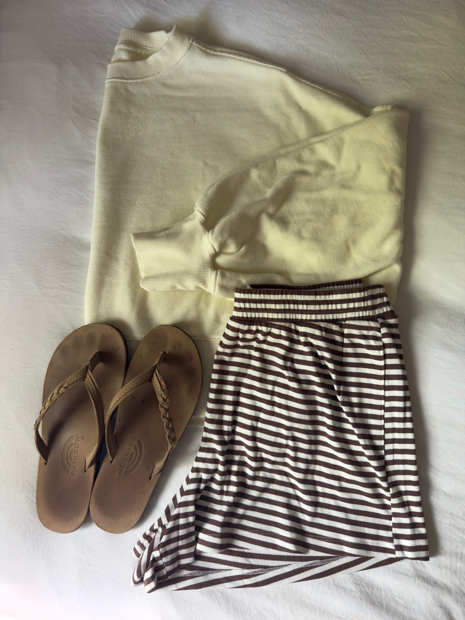 Kind of love yellow + brown 🤎

#comfyoutfit #loungewear #summer #abercrombie #aerie #shorts

#LTKxAbercrombie #LTKootd #LTKgrwm