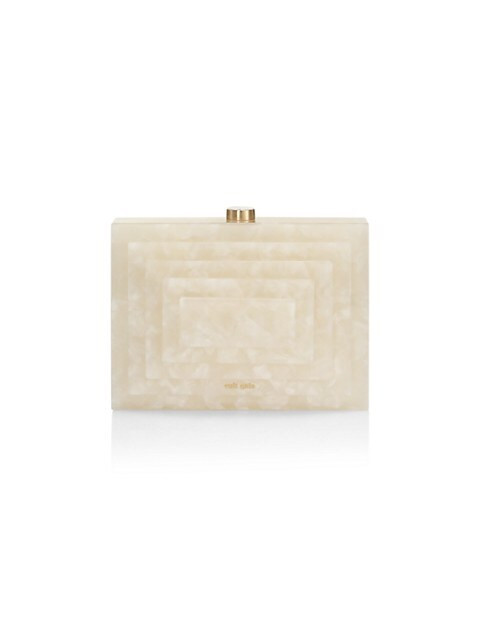 Logan Acrylic Clutch | Saks Fifth Avenue