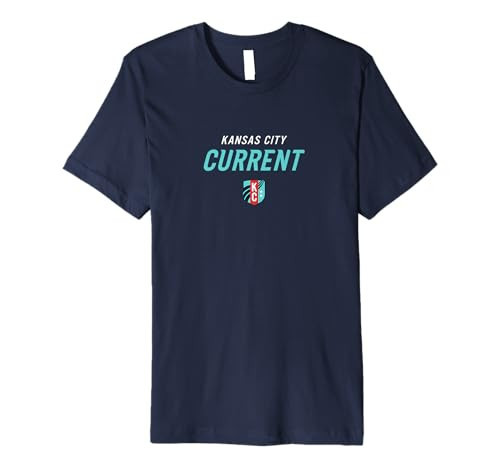 Officially Licensed Kansas City Current FC Soccer Apparel Premium T-Shirt | Amazon (US)