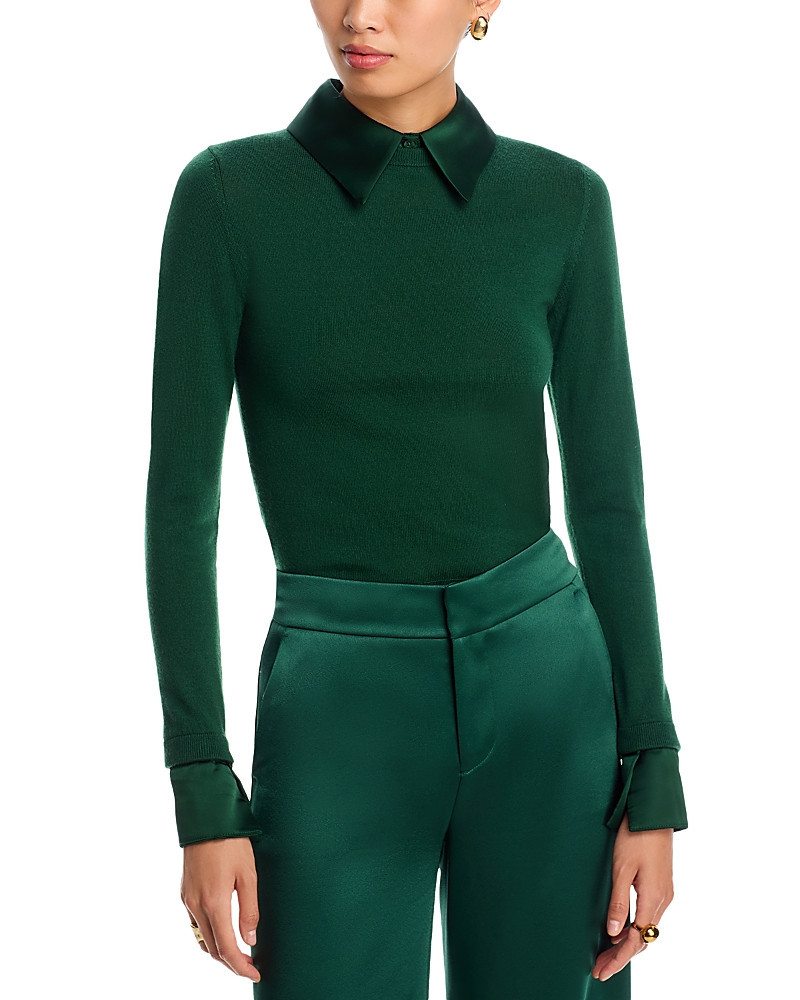 Alice and Olivia Porla Layered Look Sweater | Bloomingdale's (US)