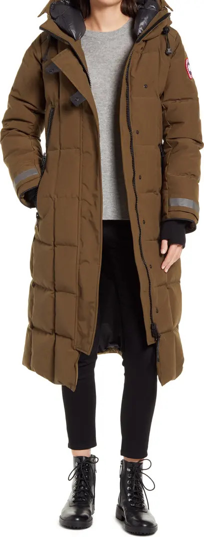 Elmwood Longline 625 Fill Power Down Jacket | Nordstrom