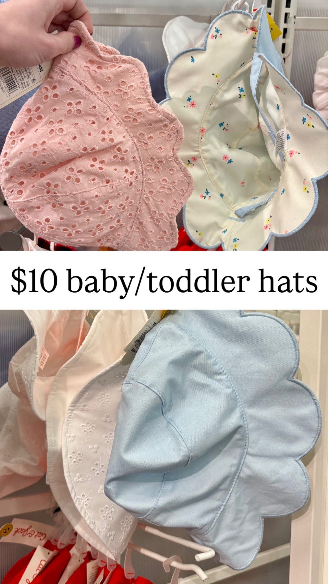 Noticed on a @Target run, how cute are these?! The blue and floral one is reversible!

#LTKBaby