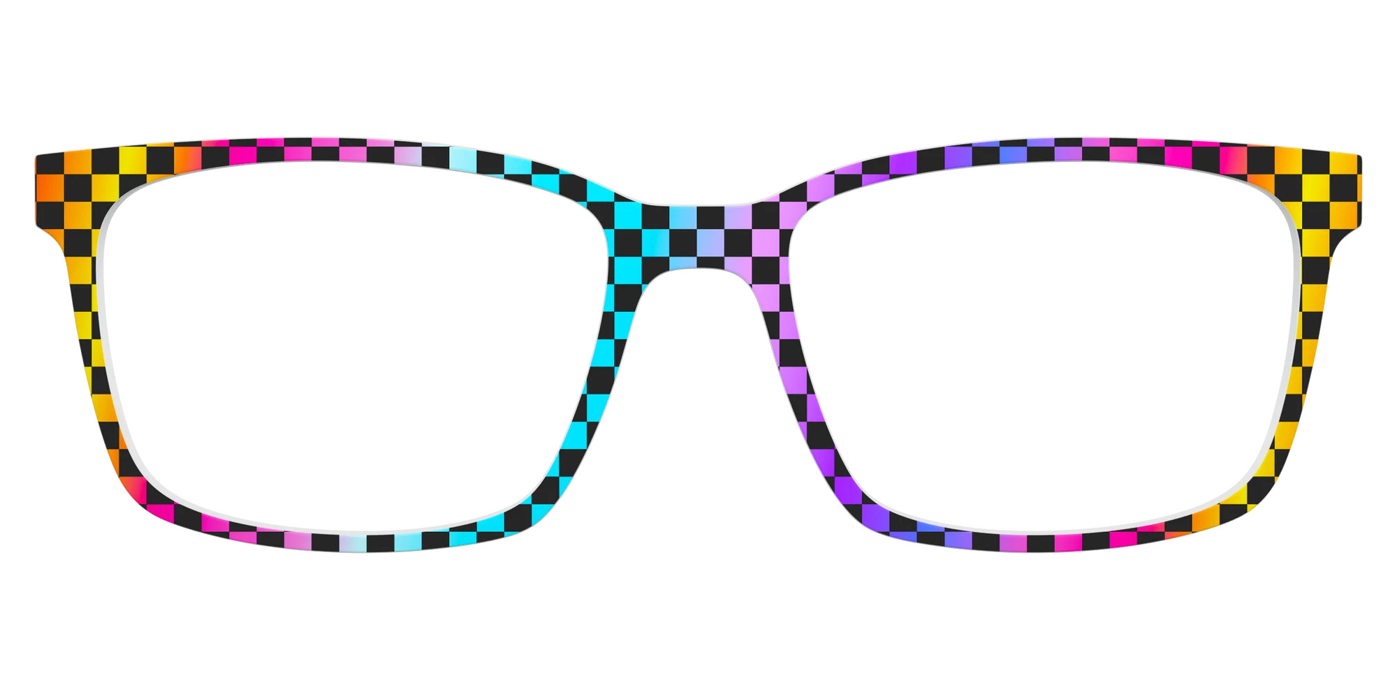 The Rainbow Checkerboard | Pair Eyewear