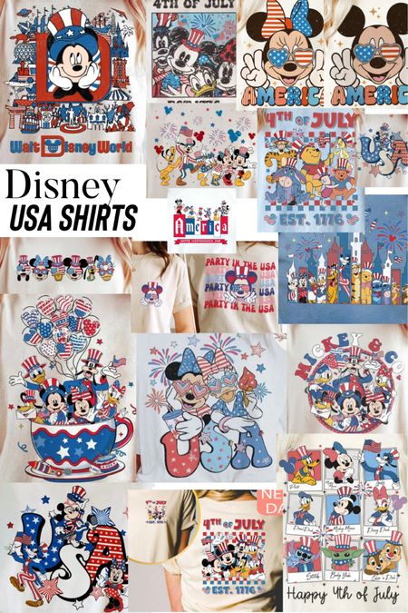Disney USA Shirts

#LTKSeasonal #LTKtravel #LTKunder50