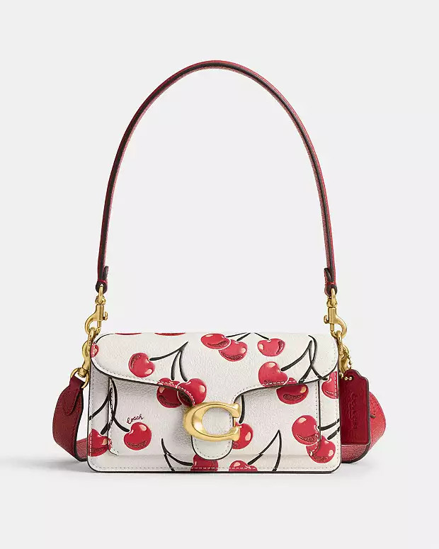 Tabby Shoulder Bag 20 With Cherry Print | Coach (US)