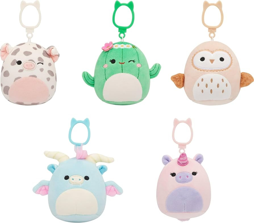 Squishmallows Original Clip 5-Pack (Byron, Hargrove, Maritza, Ruth, Rosie) – Official Jazwares ... | Amazon (US)
