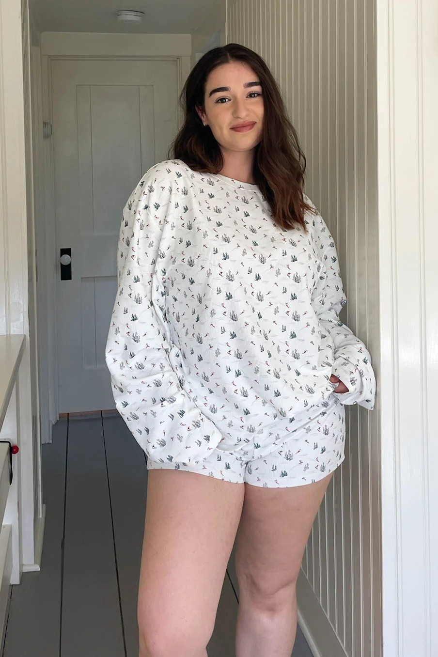 Sugar Mountain Waffle Long Sleeve | Grey Bandit