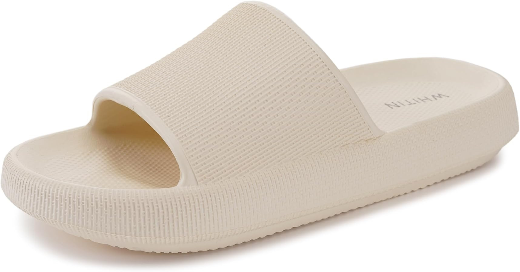 WHITIN Slippers for Women Non Slip | Cushioned Thick Sole Slides | Quick Drying Bathroom Sandals | Amazon (US)