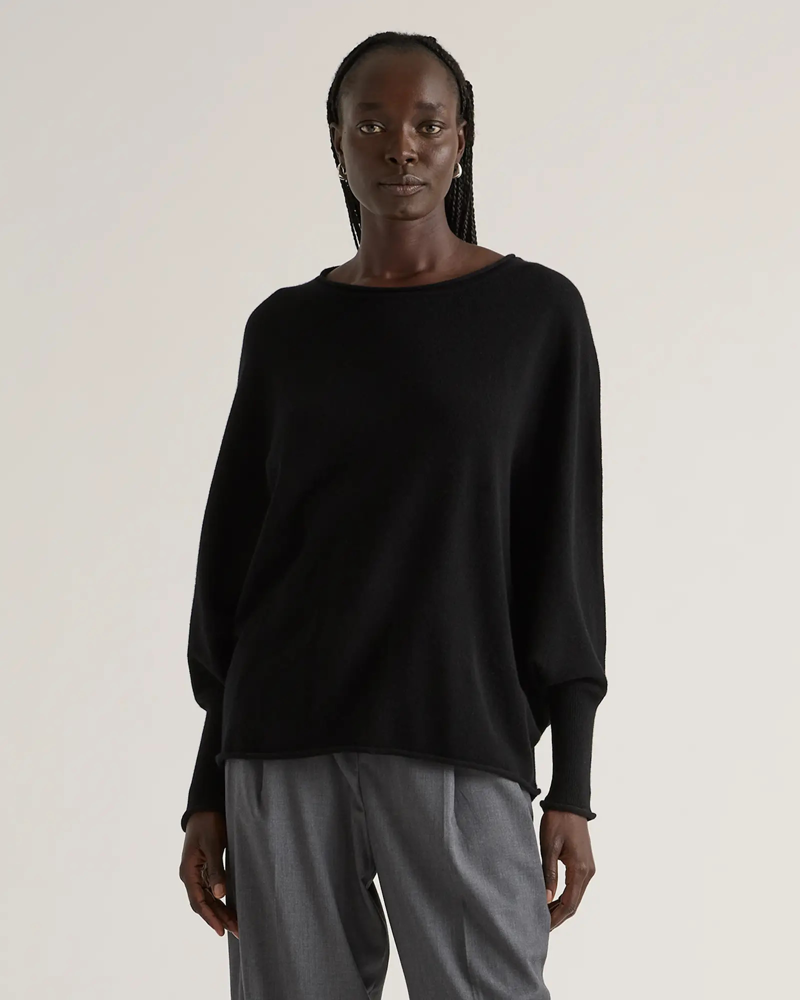 Mongolian Cashmere Batwing Sweater | Quince