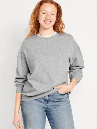 Oversized Tunic Sweatshirt | Old Navy (US)