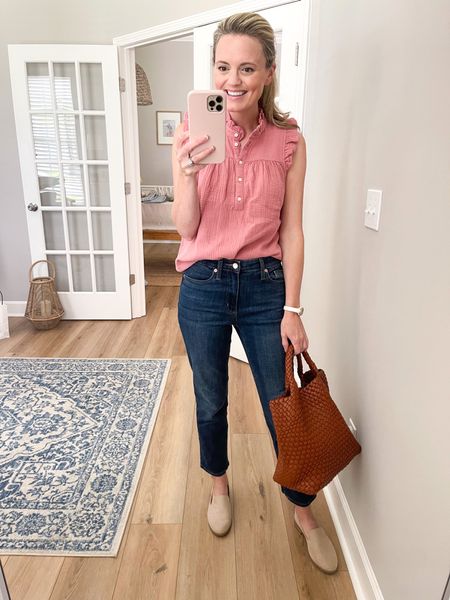 Sale alert! My top, denim and loafers are all on sale! Get all of our favorite retailer’s Labor Day sales on the blog today! Wearing the size XS top 

#LTKshoecrush #LTKsalealert #LTKunder50