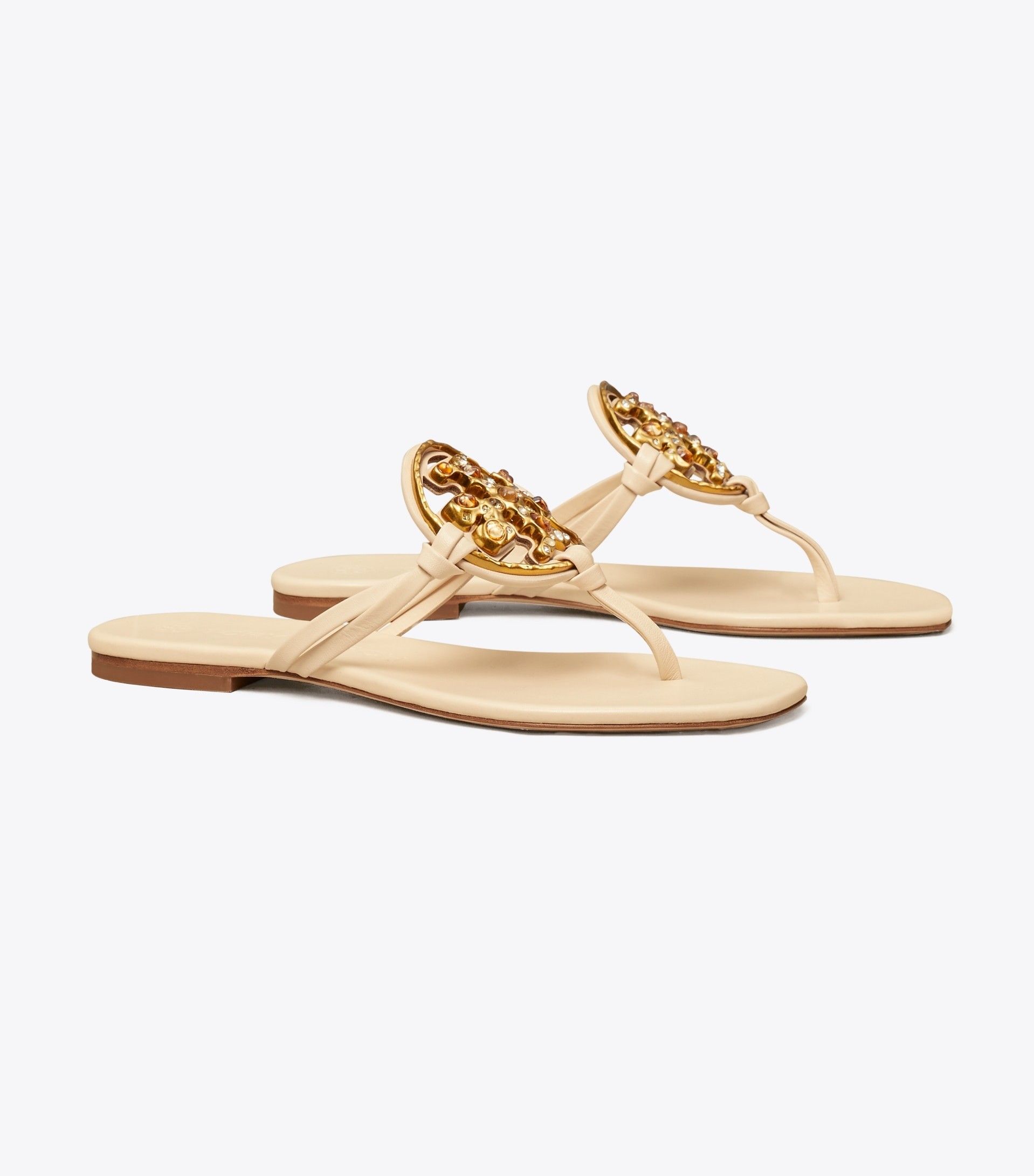 Jeweled Miller Sandal- Tory Burch | Tory Burch (US)