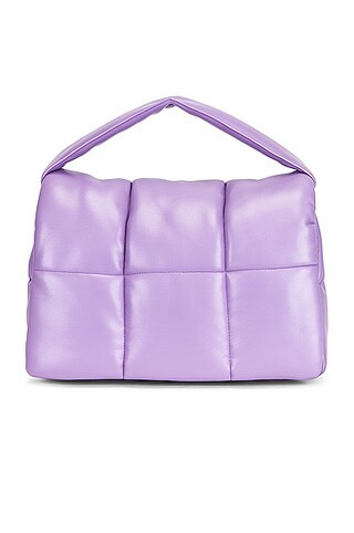 STAND STUDIO Wanda Clutch Bag in Powder Purple | FWRD | FWRD 