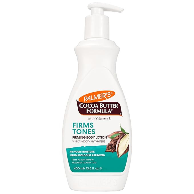 Palmer's Cocoa Butter Formula Skin Firming Body Lotion, Toning & Tightening Cream with Q10, Colla... | Amazon (US)