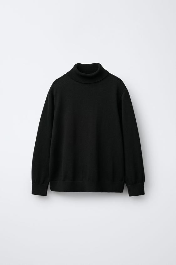 TURTLENECK KNIT JUMPER | Zara US