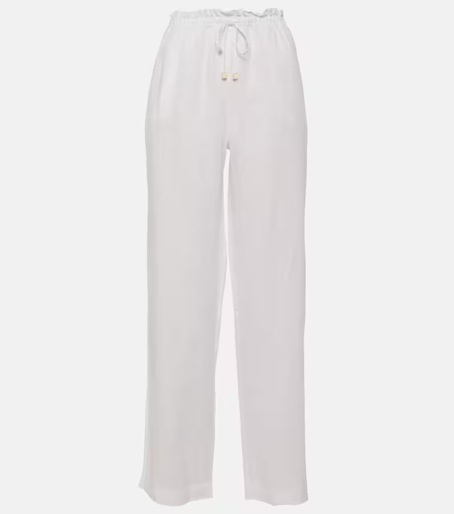 Heidi Klein White Bay linen wide-leg pants | Mytheresa (INTL)