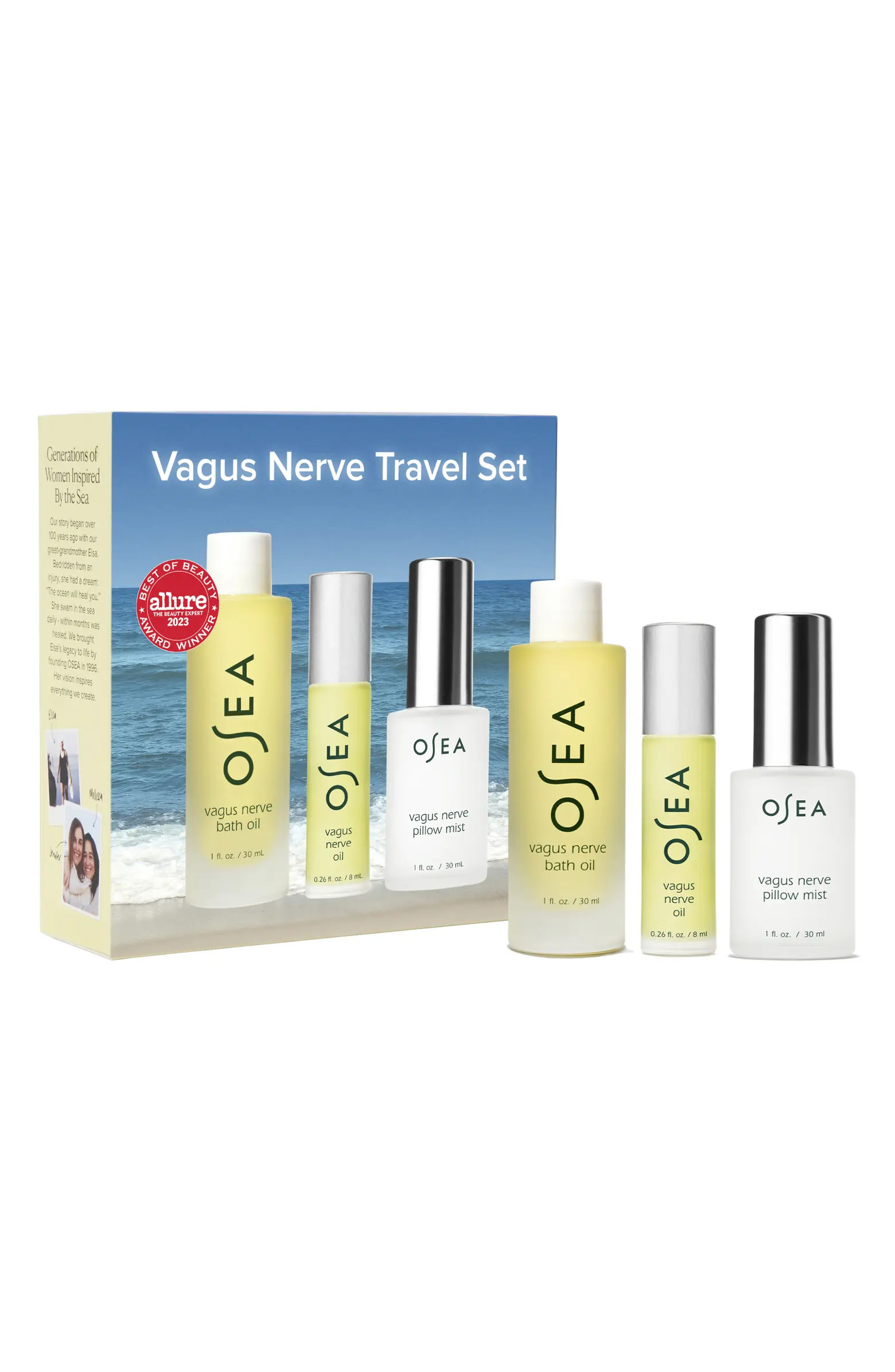 Vagus Nerve 3-Piece Travel Set $78 Value | Nordstrom