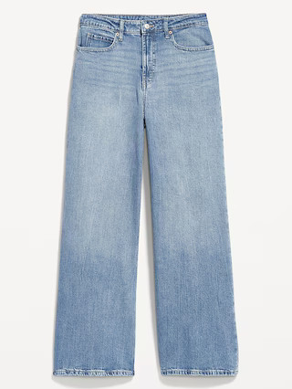 Extra High-Waisted Super Wide-Leg Jeans | Old Navy (US)