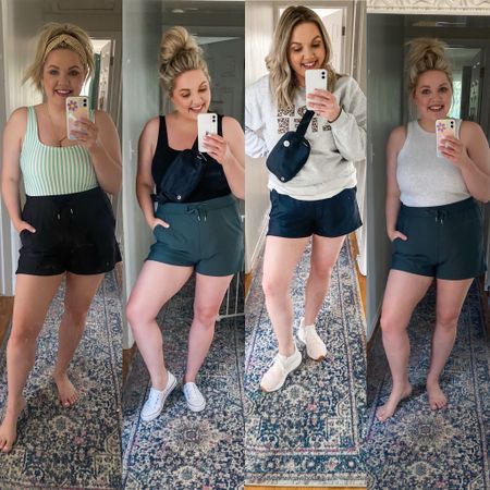 My FAVORITE shorts 50% off - - $14.99  When I tell you these shorts are my entire personality lately. Wearing a large fits tts.  



#LTKSummerSales #LTKActive #LTKSaleAlert