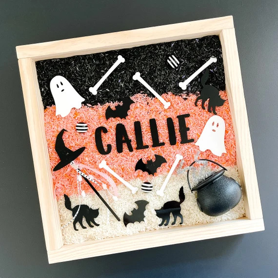 Peek-a-boo Halloween Pink Sensory Kit Halloween I spy sensory | Etsy | Etsy (US)