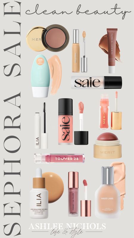 Sephora sale clean beauty picks!! This was by far your most request for the sale! 

Sephora sale, beauty, everyday make up, grwm, make up essentials, merit beauty, Tarte beauty, tower 28, summer Fridays 

#LTKfindsunder50 #LTKfindsunder100 #LTKbeauty