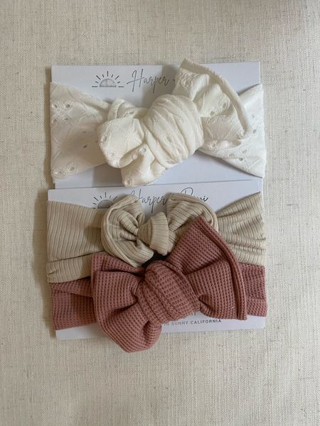 Adding some new headbands to our collection 🎀 As a new girl mama I’m trying to find our favorite shops for all things! These headbands are so cute and soft! 

Baby girl headbands, Harper & Remi, Etsy, baby hair accessories, baby girl style, baby girl accessories, baby bows, baby girl outfits, everyday baby girl style 

#LTKfindsunder50 #LTKbaby #LTKstyletip