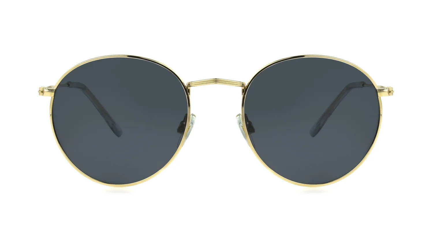 Foster Grant Men's Round Fashion Sunglasses Gold | Walmart (US)
