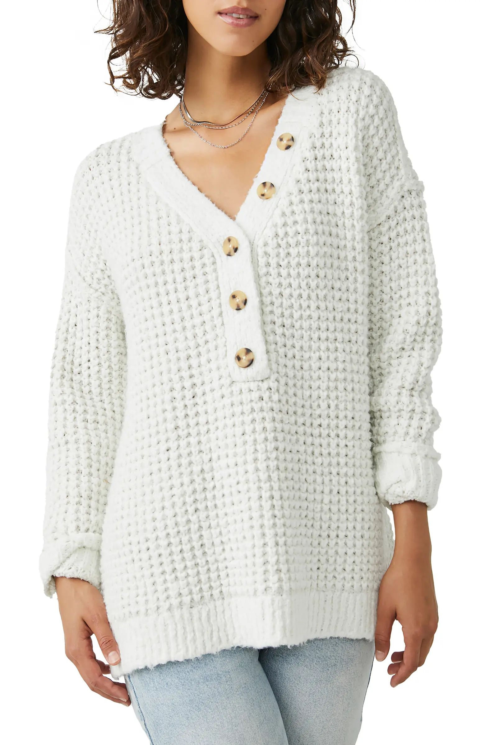 Whistle Thermal Henley Top | Nordstrom