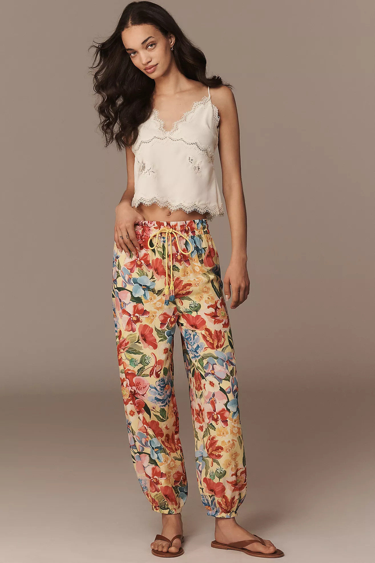 Farm Rio x Anthropologie Printed Balloon Pants | Anthropologie (US)