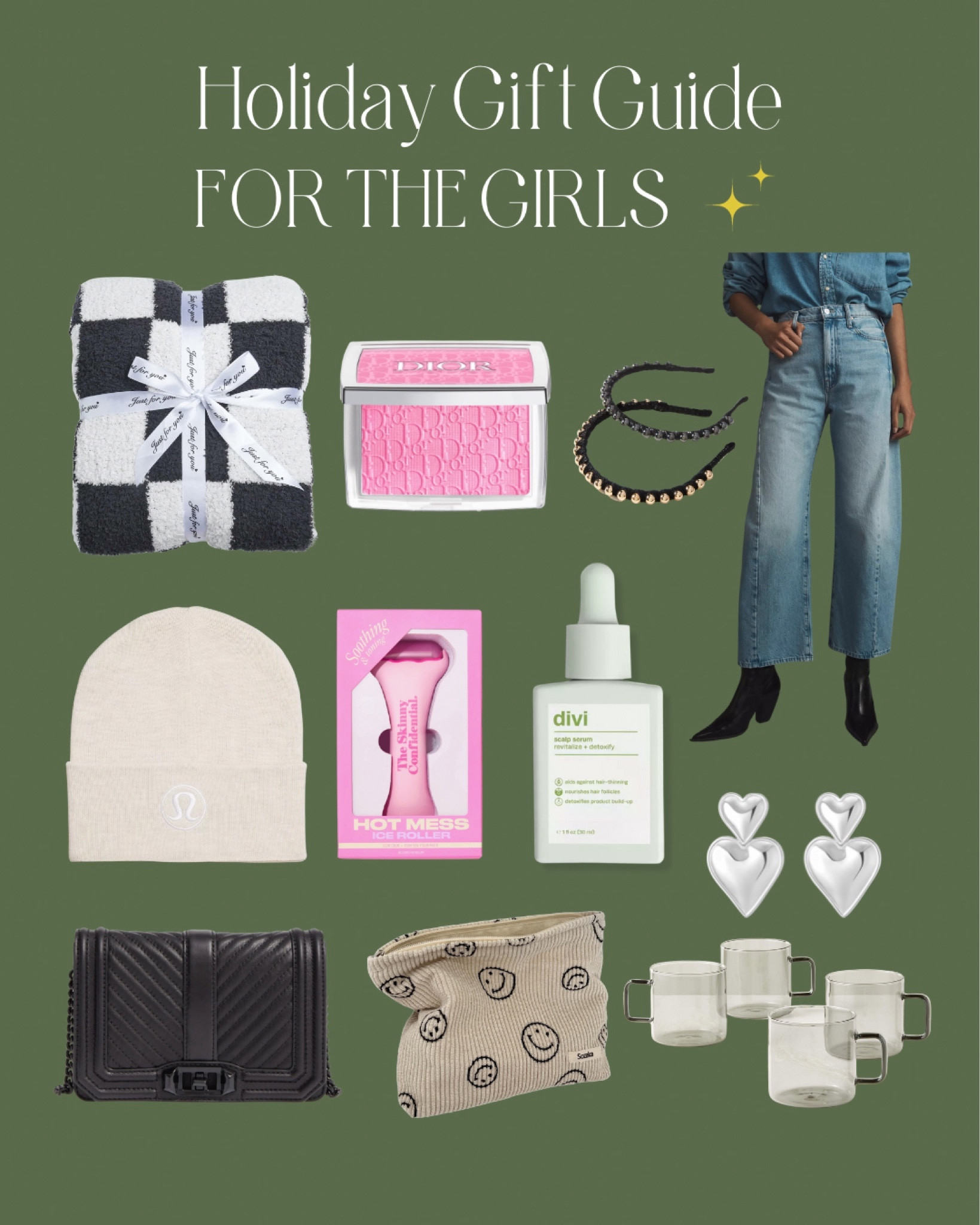 Holiday Gift Guide: For the Girls 🩶

Anthro, Nordstrom, Amazon, Rebecca Minkoff, Divi, Mother, Dior

#LTKGiftGuide #LTKSeasonal #LTKHoliday