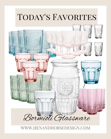 The only glassware | stemware you will ever need! Bormioli is lead free, high quality, made in Italy! I own and love these! 

#LTKhome #LTKfindsunder100 #LTKfindsunder50