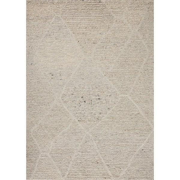 Jones JON-02 Oatmeal Wool Hand-Tufted Area Rug | Rugs Direct
