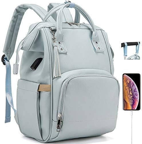 Diaper Bag for Baby Girl Backpack Bags Girls Mom Women Womens Pink Back Pack Multifunction Travel... | Amazon (US)