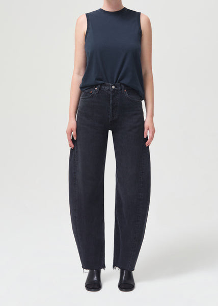 Luna High Rise Pieced Taper 30.5" in Possess | AGOLDE