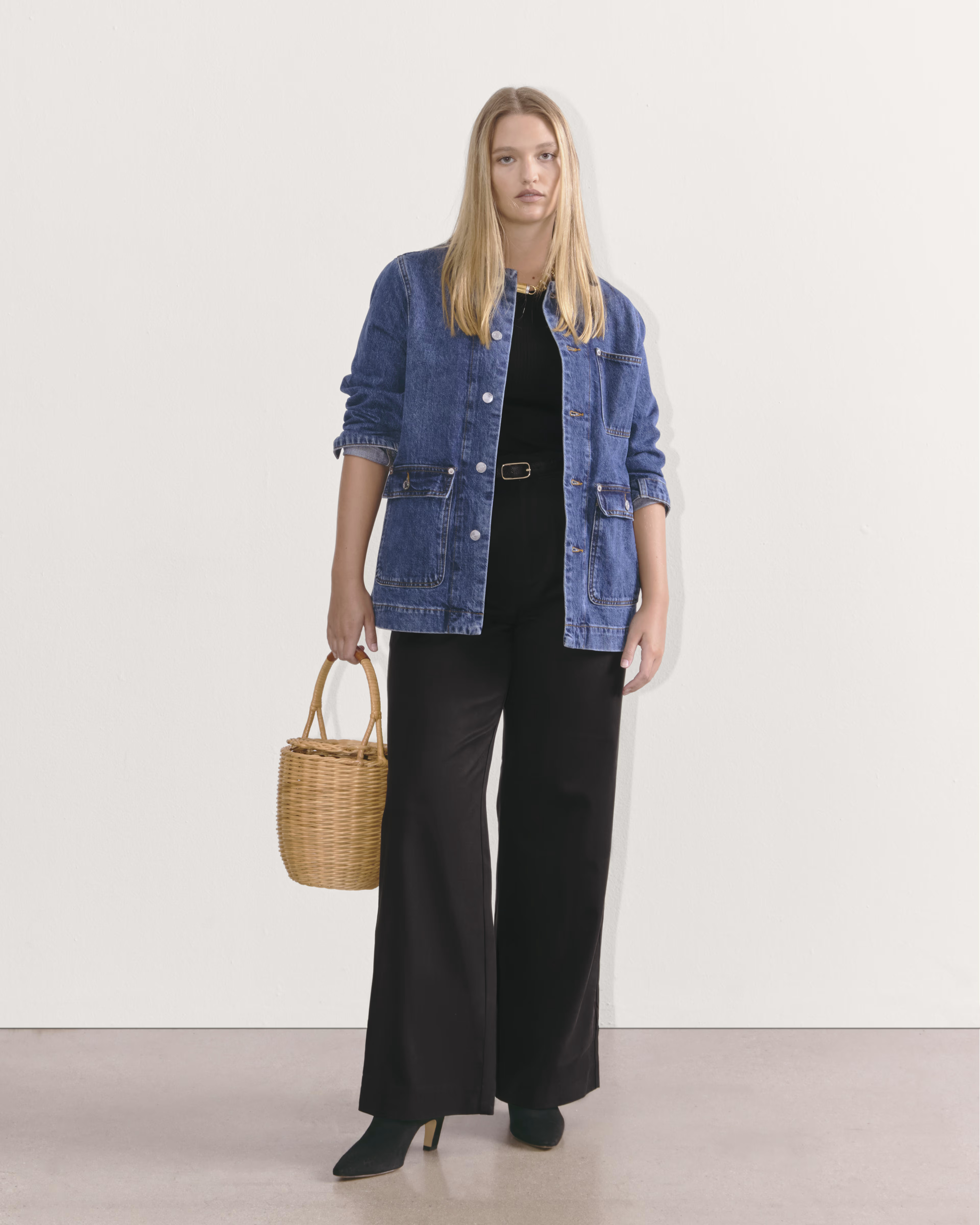 The Draper Pleated Pant in Buttersmooth | Everlane