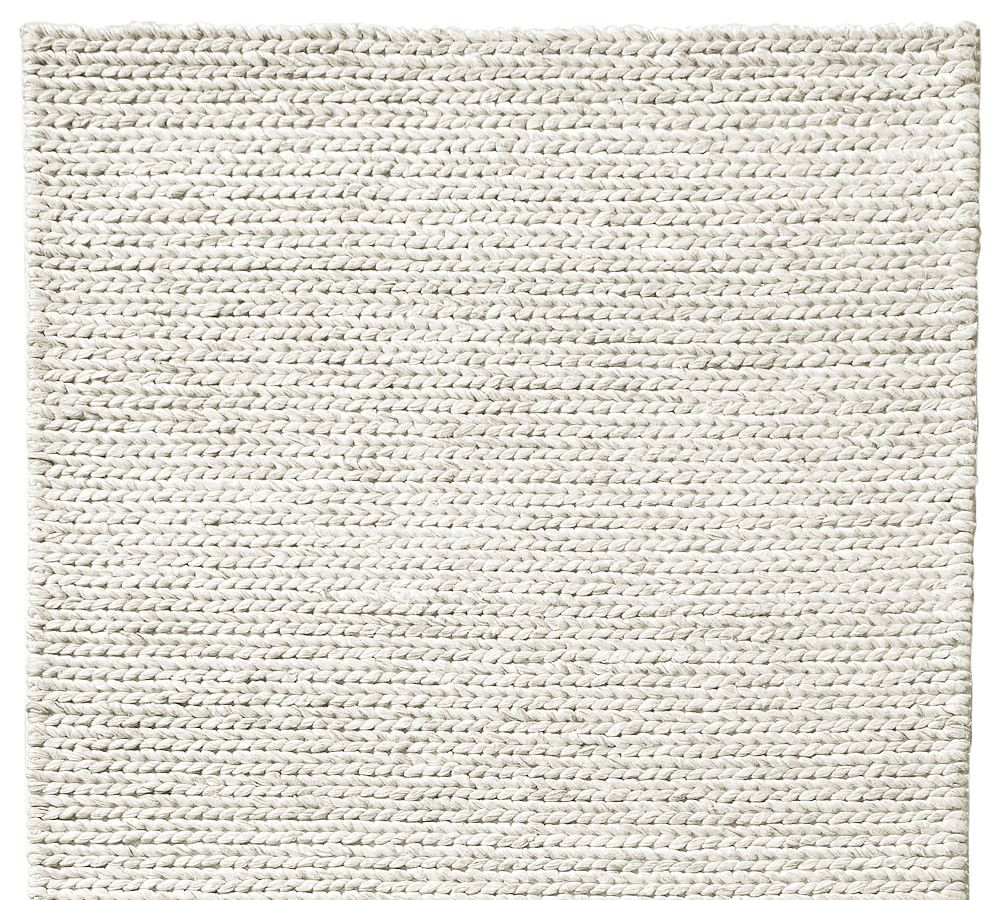 Chunky Knit Sweater Handwoven Rug | Pottery Barn (US)