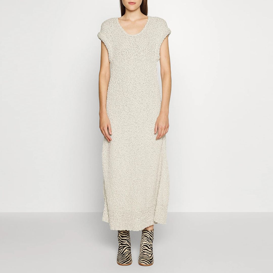 Beige Satsu Knitted Dress | BrandAlley