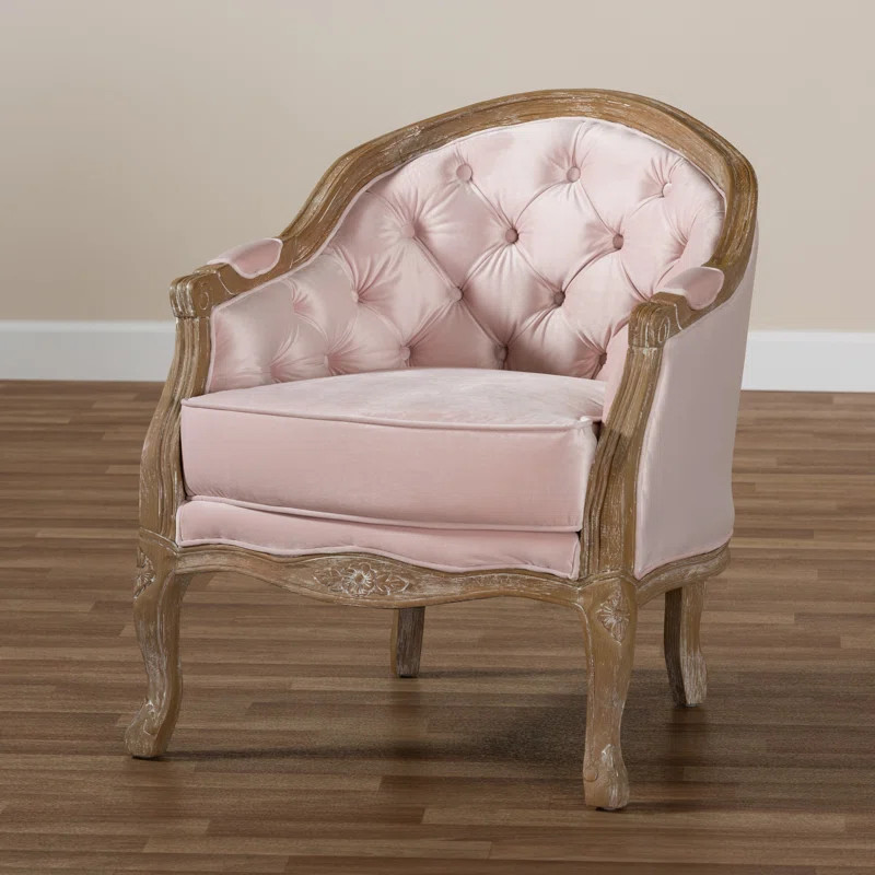 Elliana Velvet Armchair | Wayfair North America
