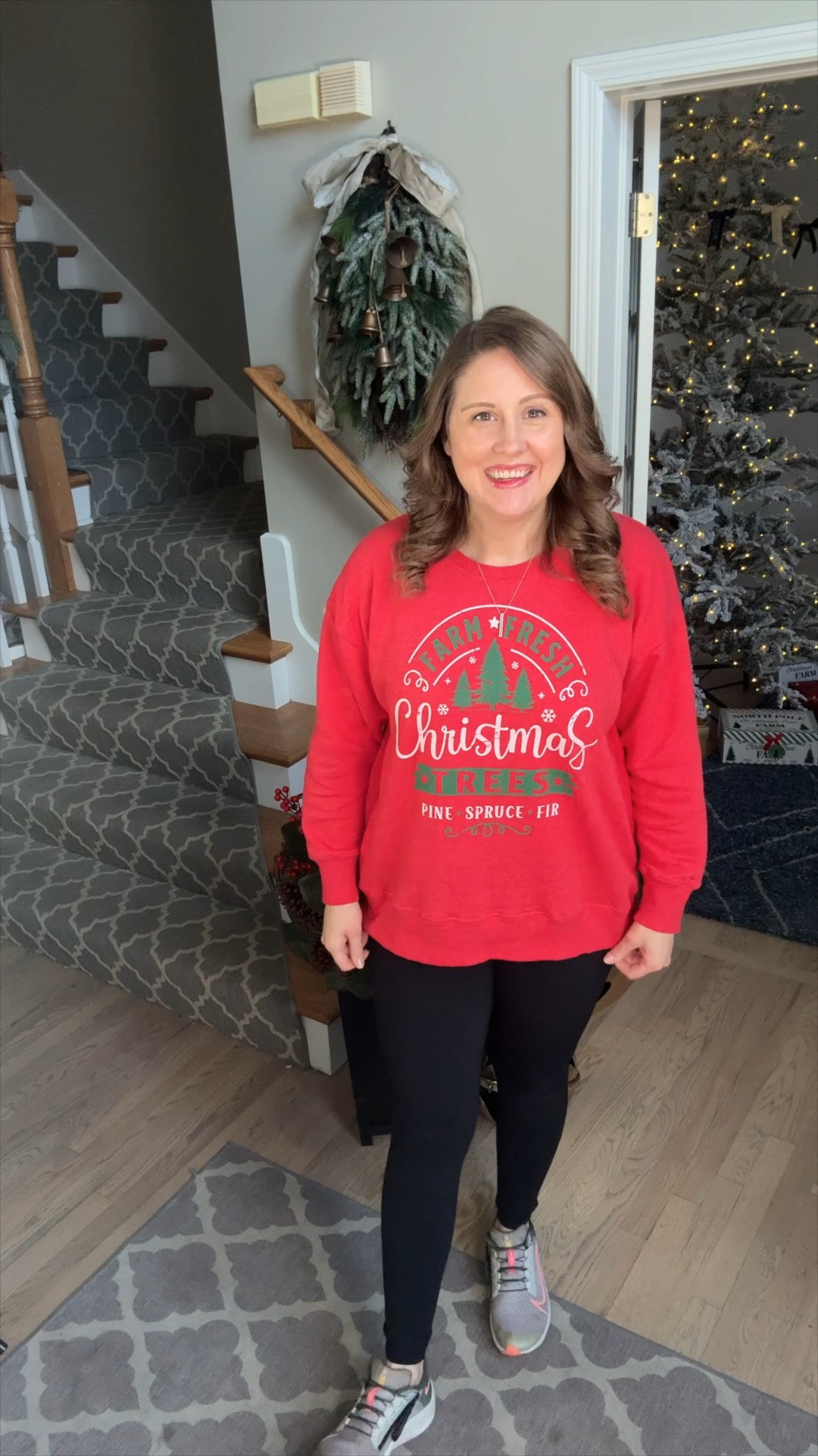 Holiday vibes on a budget? Yes, please! 🎄✨ I found the cutest holiday sweatshirt for only $10! With several colors and festive designs to choose from, it’s perfect for cozying up in style this season. Whether you’re running errands, decorating the tree, or sipping hot cocoa by the fire, this is a steal you don’t want to miss! #HolidayStyle #AffordableHolidayFashion #HolidayVibes #HolidaySweatshirt 

#LTKHoliday #LTKFindsUnder50 #LTKSeasonal